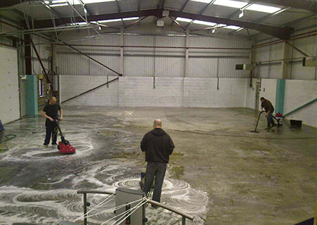 industrial cleaning